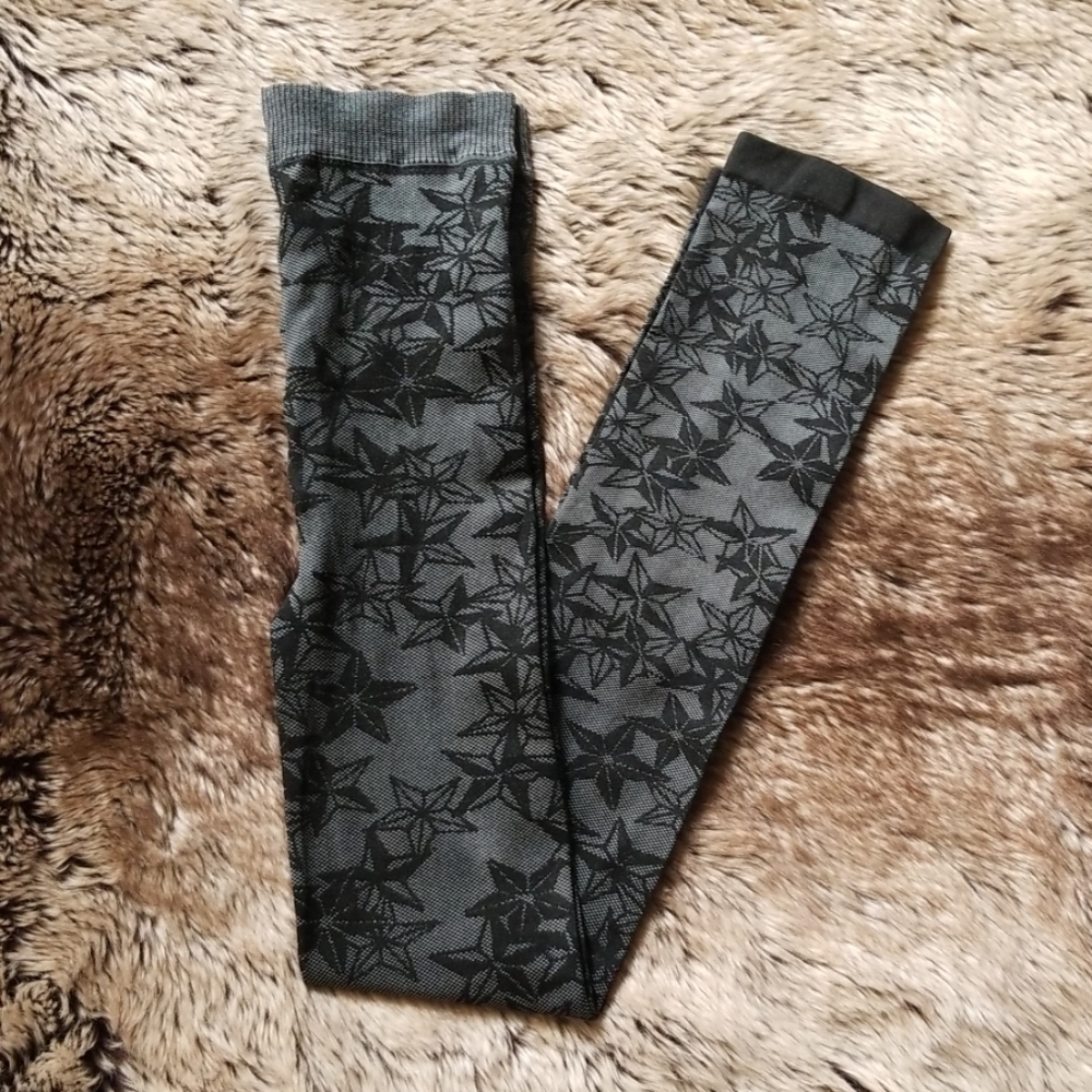 Diesel Star Print Leggings Tights